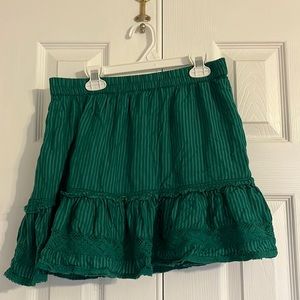 Urban Outfitters green skirt size medium